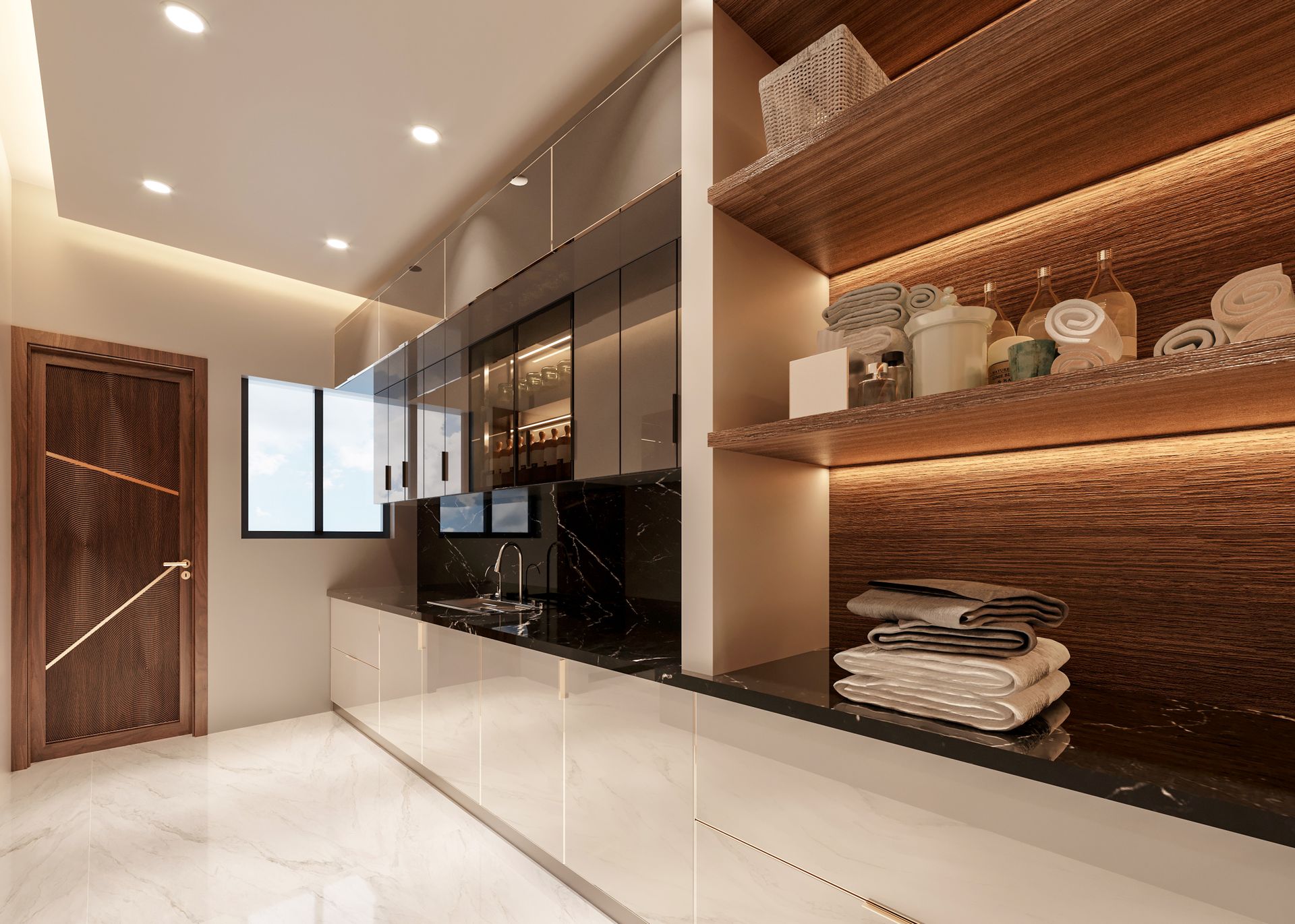 Minimalist Luxury Master Bedroom