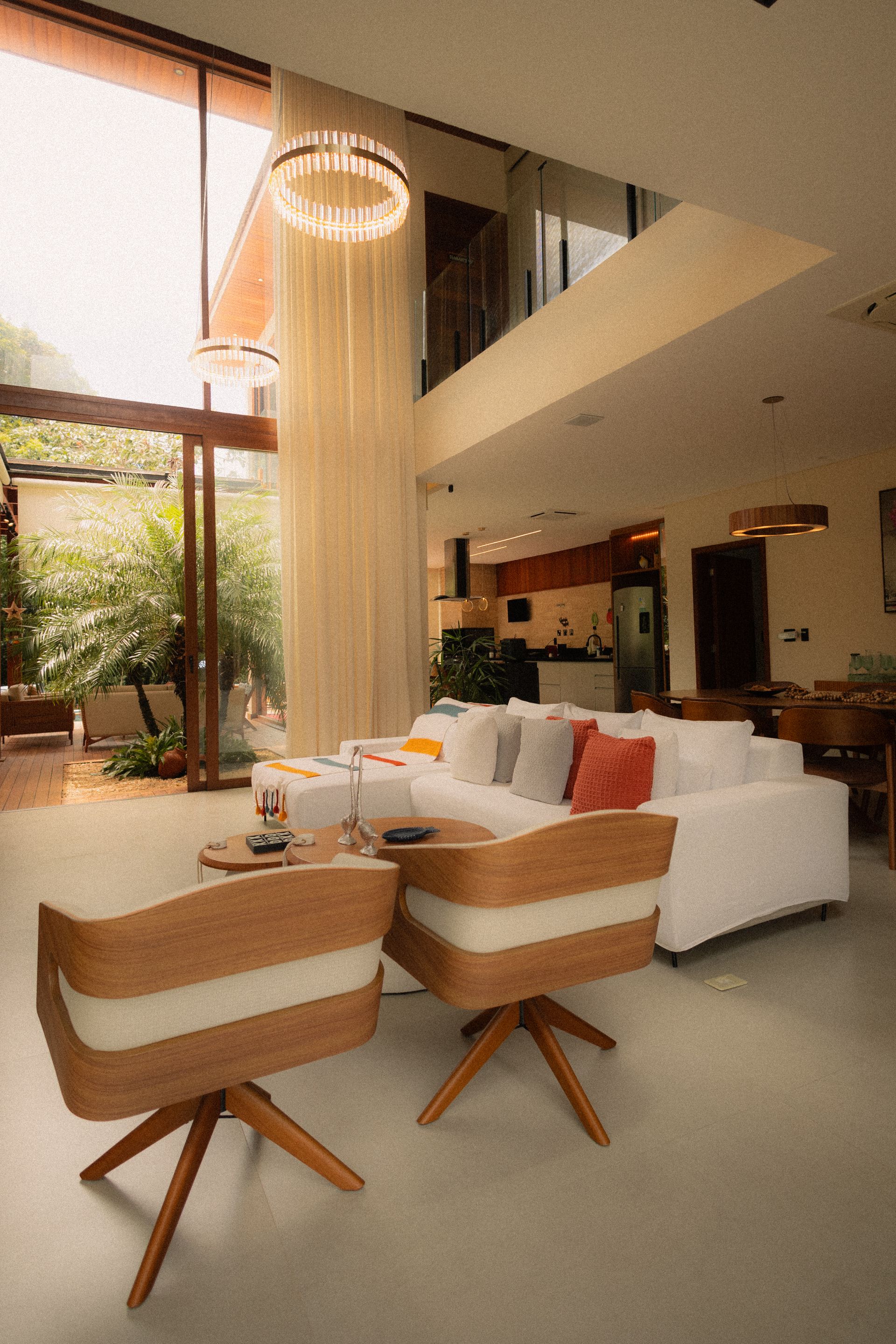 Aura Double-Height Living Atrium